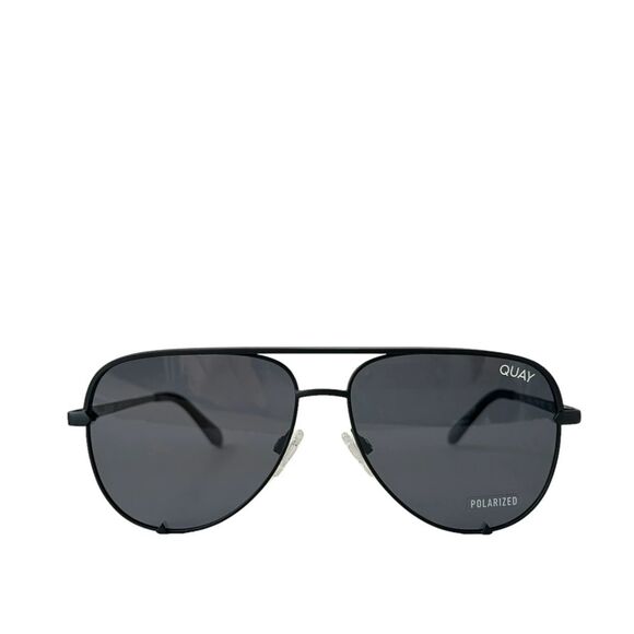 NEW Quay Australia High Key Micro Polarized Sunglasses Black Smoke - Picture 8 of 9